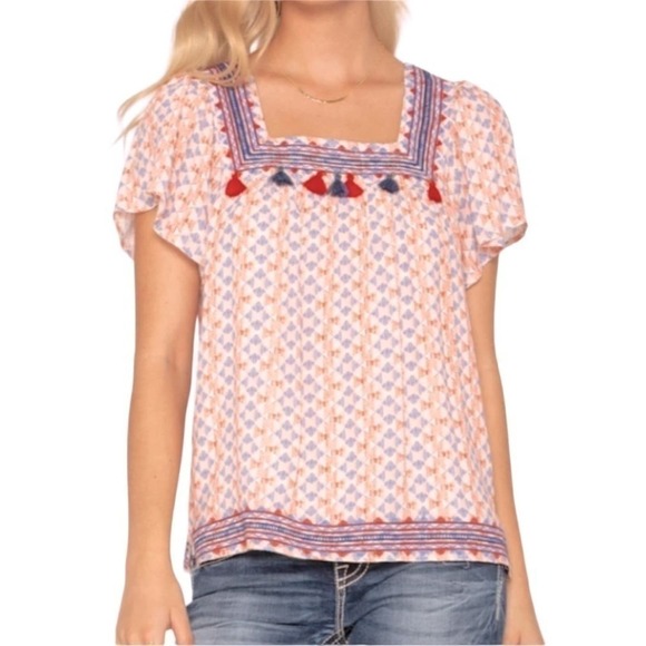 Miss ME Eternal Tassel Top Size S - Picture 1 of 12